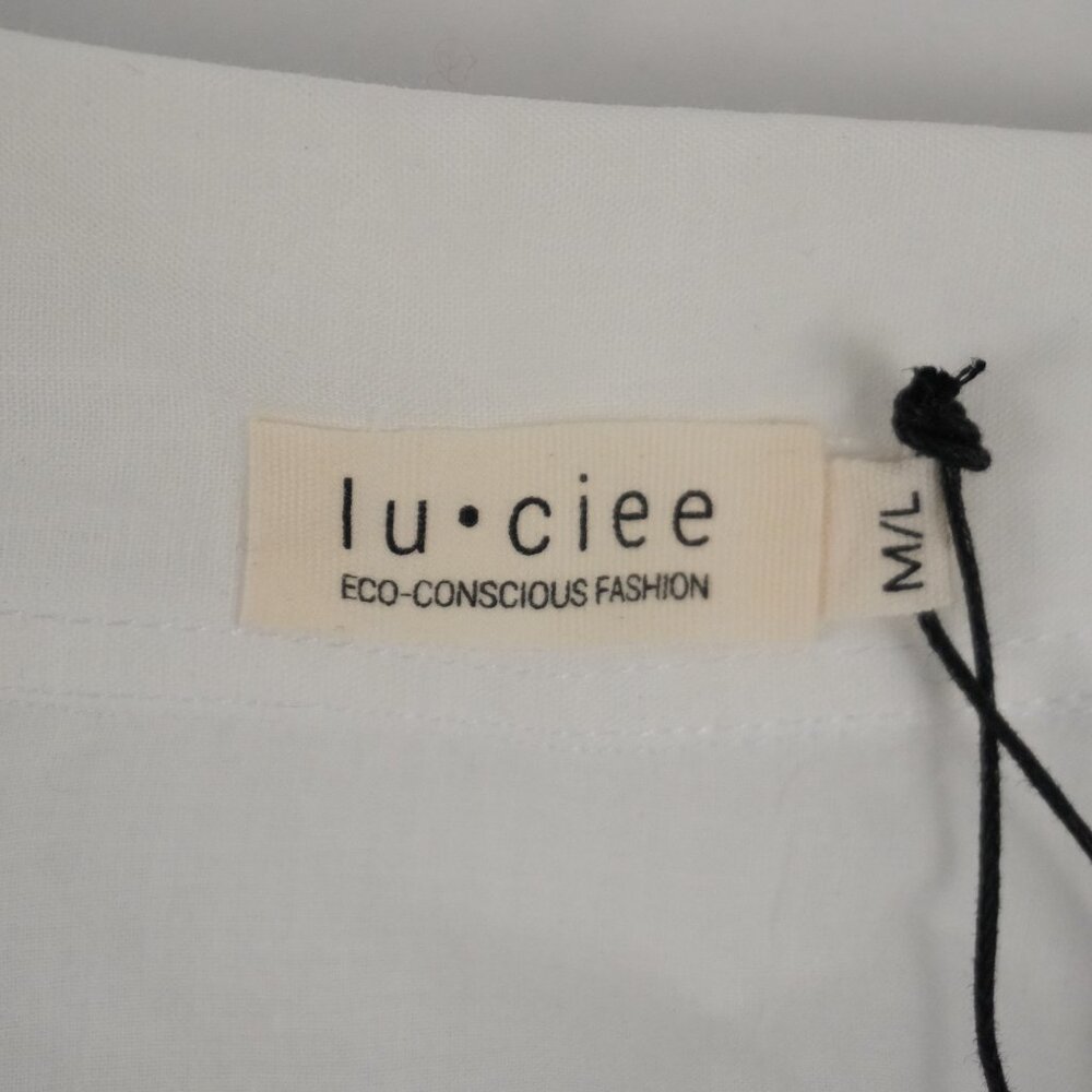 Luciee Eloise Ramie Button-Down Collared Shirt in… - image 6